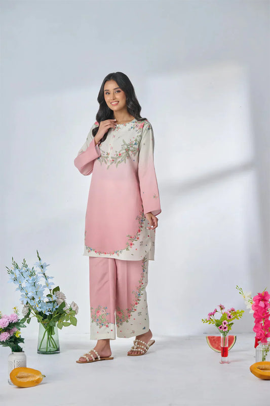 Dewdrop Blush Co-Ord Set – Soft, Chic & Effortlessly Stylish